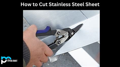 cutting stainless steel sheet metal|cutting stainless steel without burning.